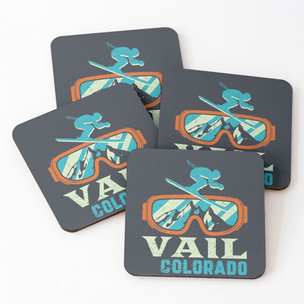 Item preview, Vail Colorado Mountain Vintage Retro Skiing and Snowboarding Premium     designed and sold by EliotPoirier.