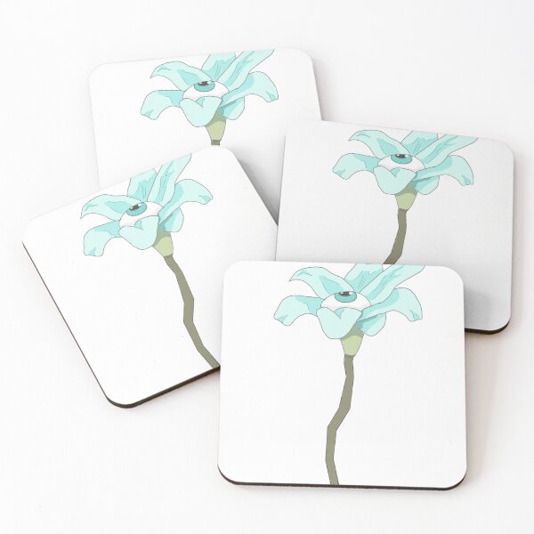 Item preview, Flower with eye - blue designed and sold by Spore -adical.