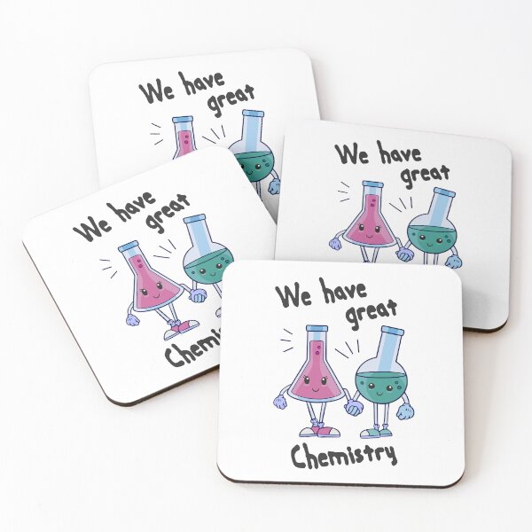 Item preview, We have great Chemistry - Laboratory Flasks in Love designed and sold by HandicraftArt.