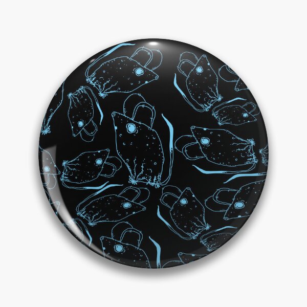 Item preview, TINY BUT MIGHTY SKY BLUE RODENT MOUSE designed and sold by GIVENGRACE.ART.