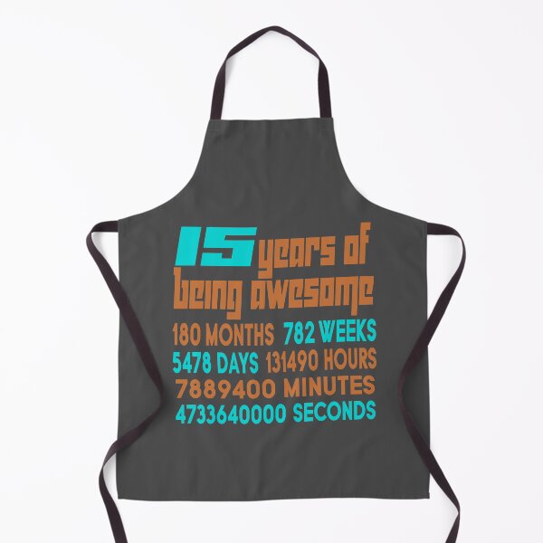 Item preview, 15 years of being awesome designed and sold by giftfromheart.
