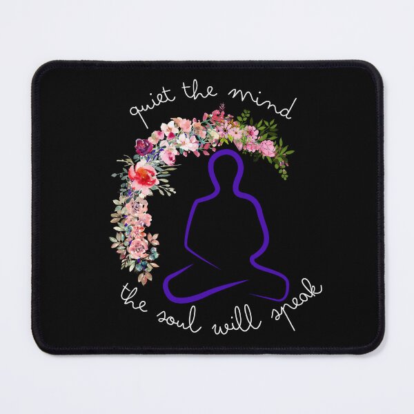 Item preview, Quiet the Mind the Soul Will Speak Gifts for meditator designed and sold by Amazing-Kortez.