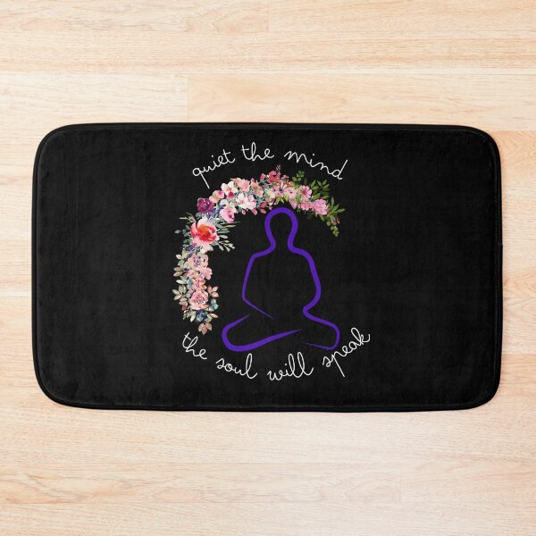 Item preview, Quiet the Mind the Soul Will Speak Gifts for meditator designed and sold by Amazing-Kortez.