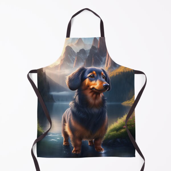 Item preview, Dachshund in Fantasy World designed and sold by SereneMuses.