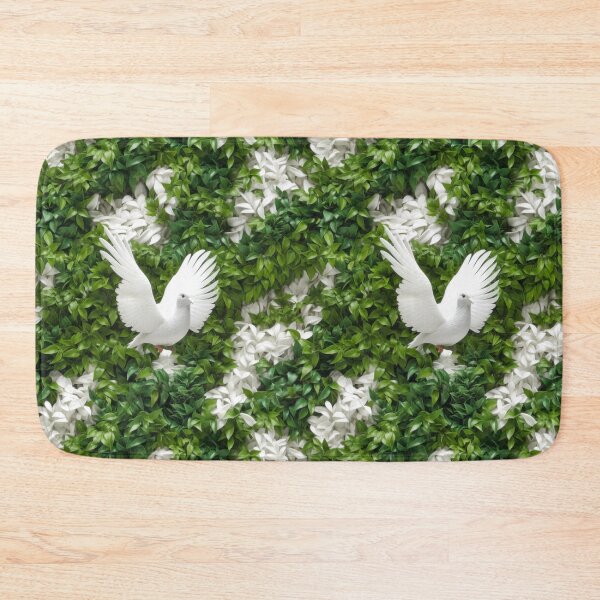 Item preview, Nature's Union: Hedera Helix & White Wedding Pigeon - Maixibilionoxis Vertical Garden Collection designed and sold by Maixibilionoxis.