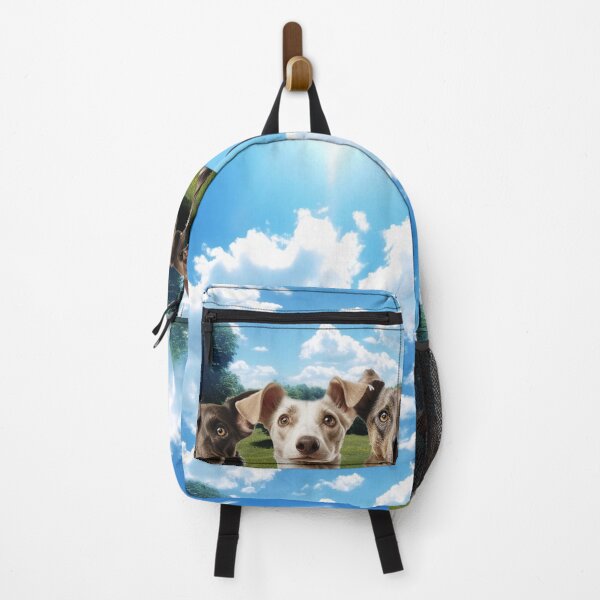 Item preview, Five curious funny dogs looking peeping staring peeking standing on in inside out of through window view designed and sold by zand-n-zive.