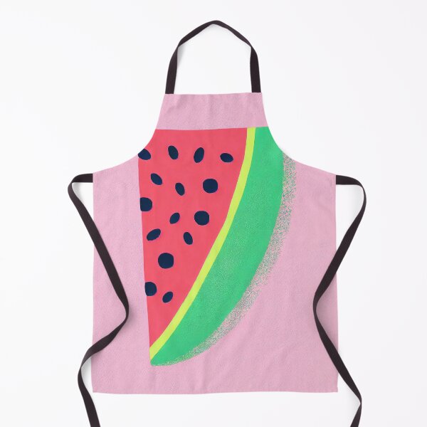 Item preview, Fruity Watermelon Retro Poster - Kids' Room designed and sold by PinkNomad.