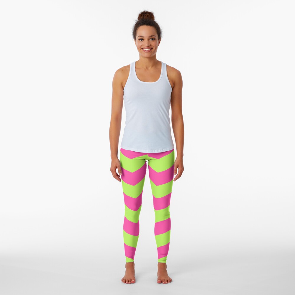 Bright Gradient Colorful Neon Leggings - Designed By Squeaky Chimp T-shirts  & Leggings