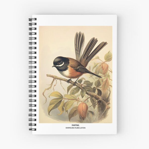 Item preview, Birds of New Zealand - Fantail designed and sold by randomorder.