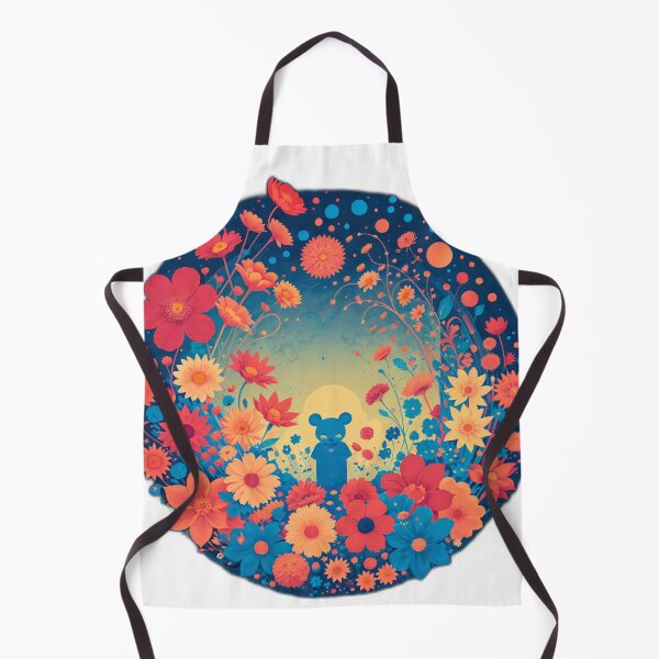 Item preview, Cute Mouse in a Field of Flowers designed and sold by AIStudio137.