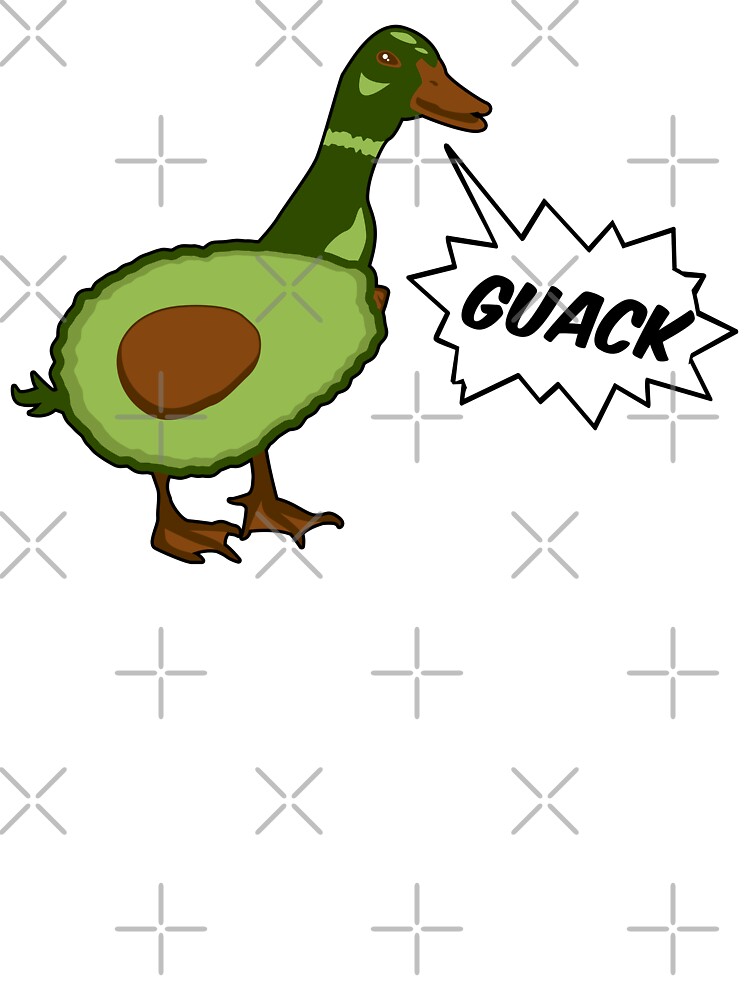 Guack! It's an Avocado Duck!