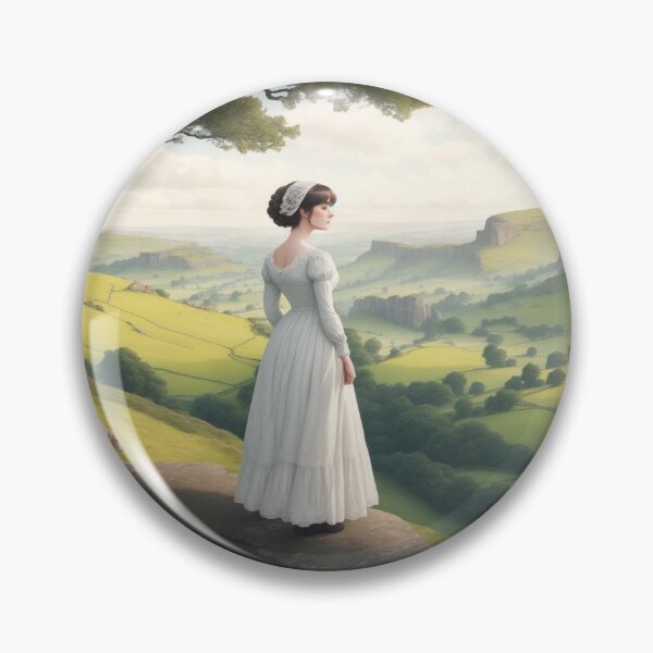 Artikelvorschau, Elizabeth Bennets Besuch in der von „Stolz und Vorurteil“ inspirierten Kunst in Derbyshire entworfen und verkauft von CDC40.