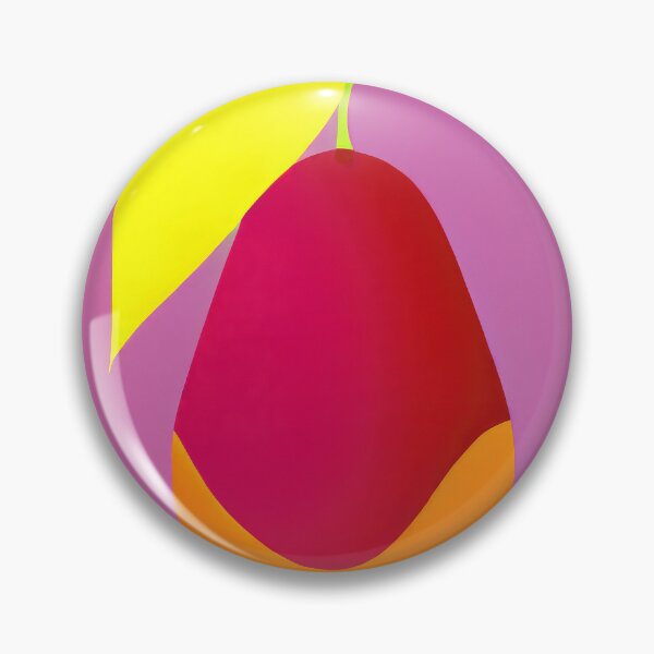 Item preview, Minimalist Mellow: Pear Magenta Bold Minimalism Art designed and sold by PinkNomad.
