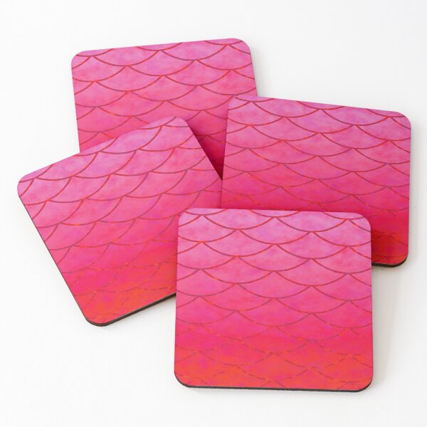 Item preview, Fish Scale in Pink designed and sold by HijabieUkhty.