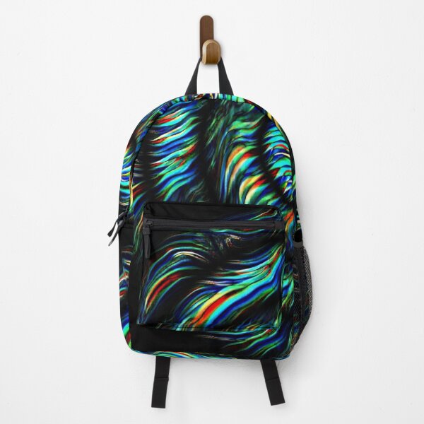 Item preview, concentric zigzag wave pattern in bright colours designed and sold by mister-john.