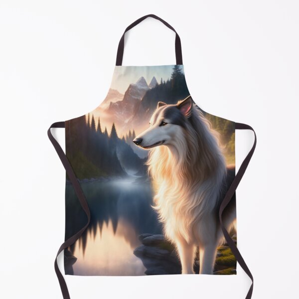 Item preview, Borzoi in Fantasy World designed and sold by SereneMuses.