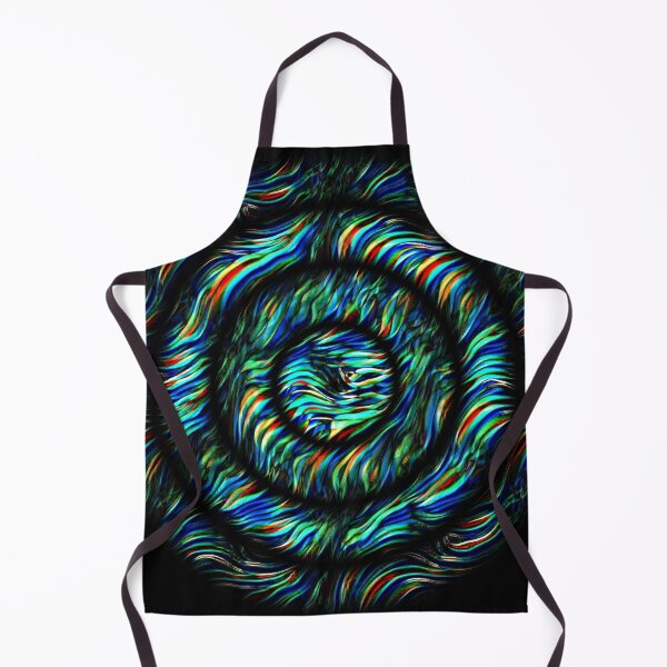 Item preview, concentric zigzag wave pattern in bright colours designed and sold by mister-john.