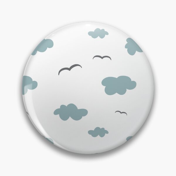 Item preview, Cloud bird sky simple child seamless pattern  designed and sold by Yana Mustafina | Boho Soulful Designs.