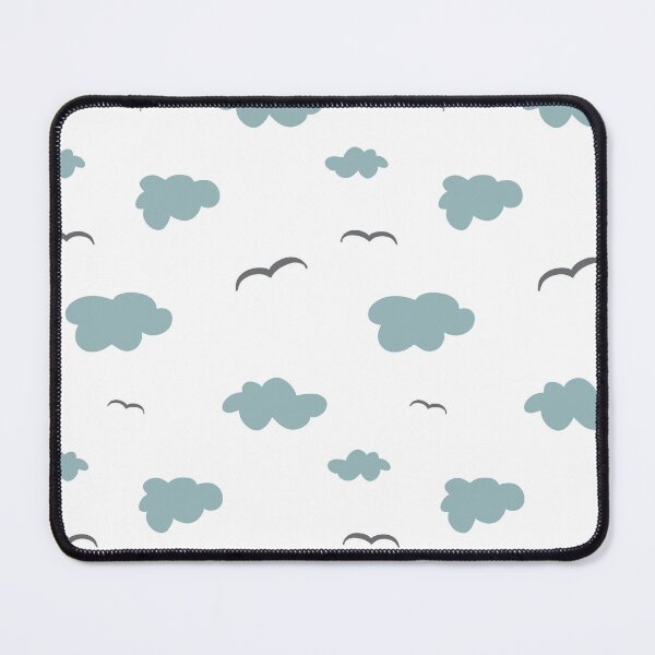 Item preview, Cloud bird sky simple child seamless pattern  designed and sold by Yana Mustafina | Boho Soulful Designs.
