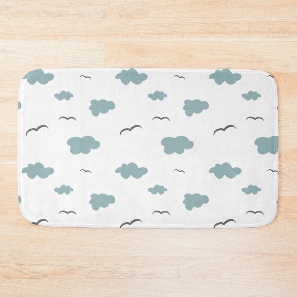 Item preview, Cloud bird sky simple child seamless pattern  designed and sold by Yana Mustafina | Boho Soulful Designs.