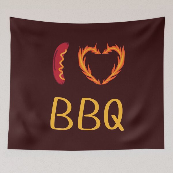 Item preview, I Love BBQ - Best Grill with Family designed and sold by BababuuuPrint.