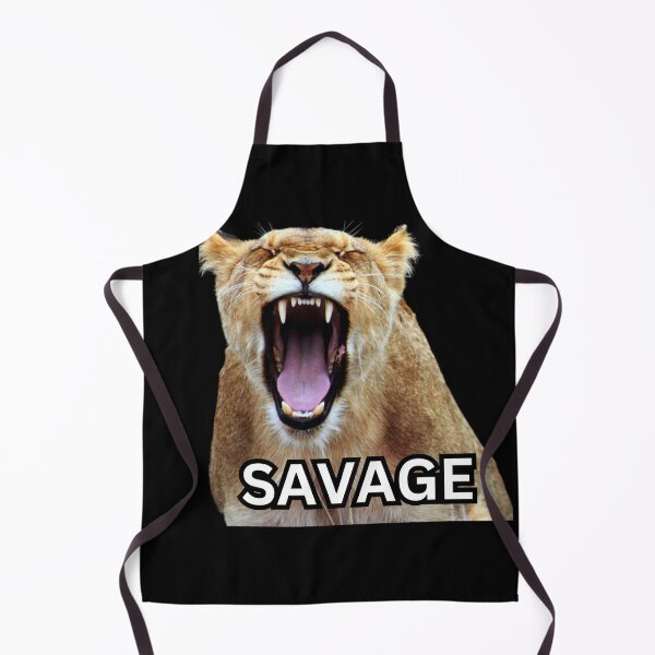 Item preview, Fierce and savage roaring powerful lioness   designed and sold by TheSeasonalYard.