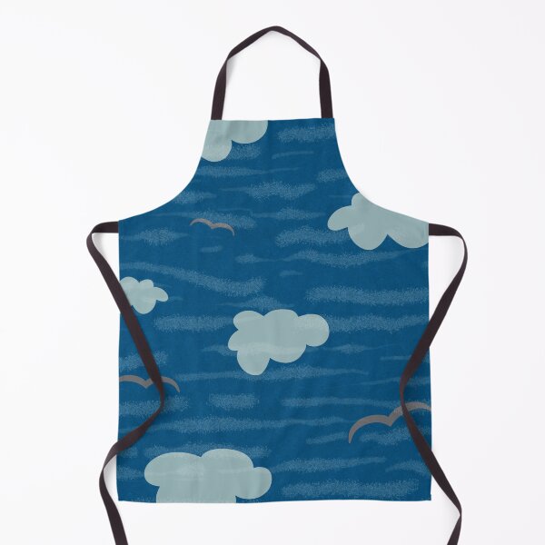 Item preview, Cloud bird sky wave simple seamless pattern  designed and sold by Yana Mustafina | Boho Soulful Designs.