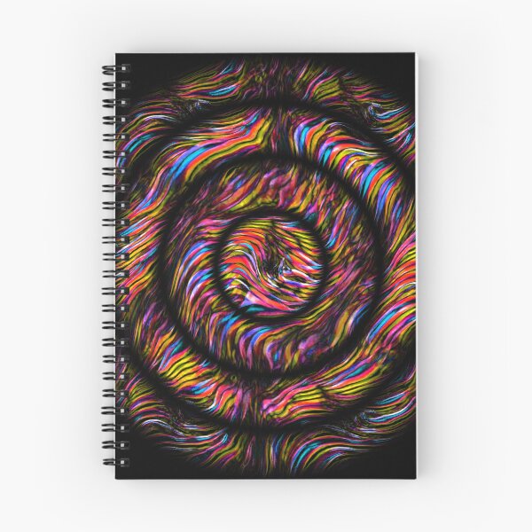 Item preview, red blue and gold concentric zigzag wave patterns designed and sold by mister-john.