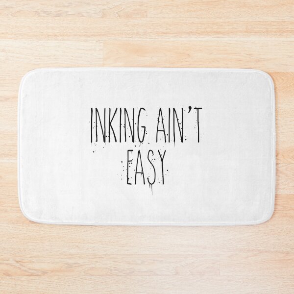 Item preview, Inking Ain’t Easy - Tattoo Artist - Black Script designed and sold by Mitch616Art.