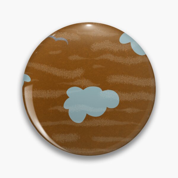 Item preview, Cloud bird sky wave brown seamless pattern  designed and sold by Yana Mustafina | Boho Soulful Designs.