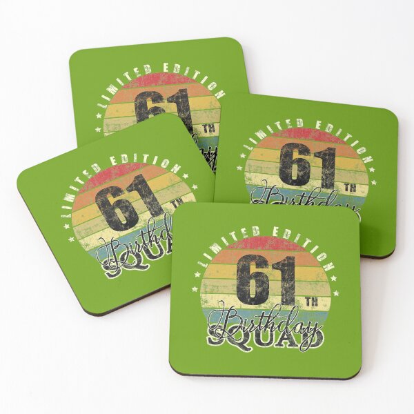 Item preview, 61 Year Old Birthday Squad Tee Vintage 61th Party Matching 	 	 designed and sold by ynqzdfrnvv48.