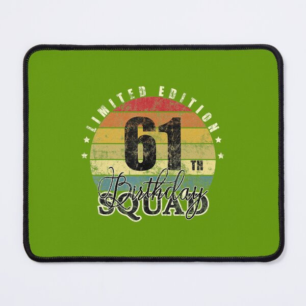 Item preview, 61 Year Old Birthday Squad Tee Vintage 61th Party Matching designed and sold by ynqzdfrnvv48.
