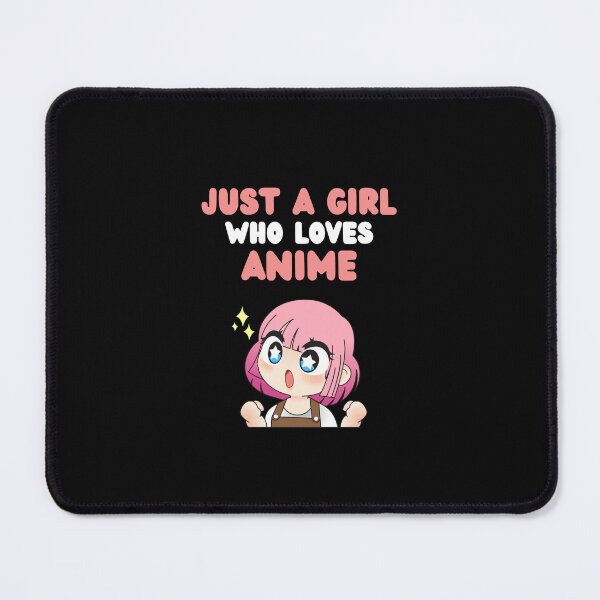 Item preview, Just A Girl Who Loves Anime Shirt - Funny Cute Anime Gift For Women And Girls designed and sold by lou731.