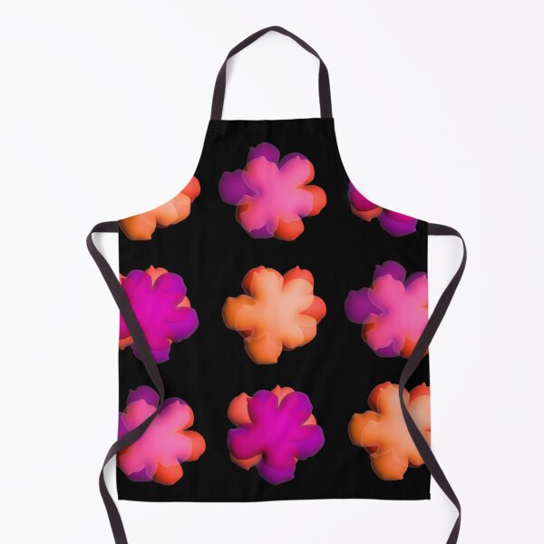 Item preview, Pop flowers 3D orange, purple, pink designed and sold by ladstudio.