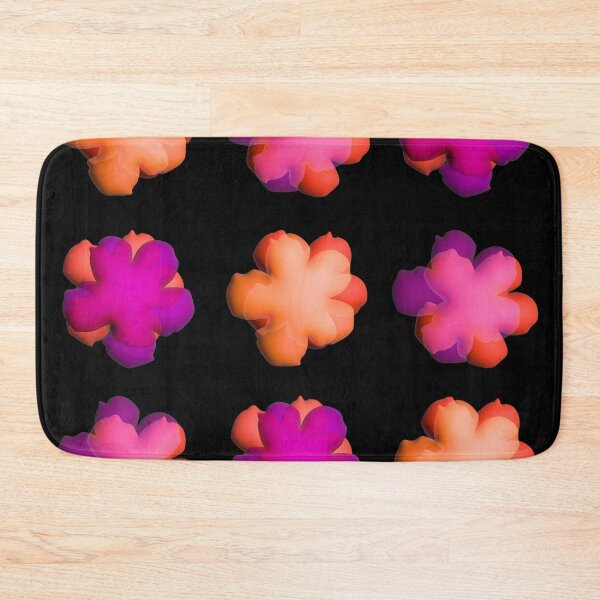 Item preview, Pop flowers 3D orange, purple, pink designed and sold by ladstudio.