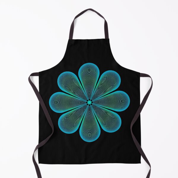 Item preview, Geometric Flower - Fluorescent Green designed and sold by codepiks.