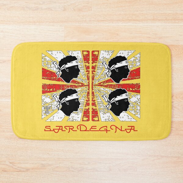 Item preview, Sardegna - Bandiera sarda - 4 Mori Sardinia - Sardinia flag - Grunge designed and sold by miskaralise.