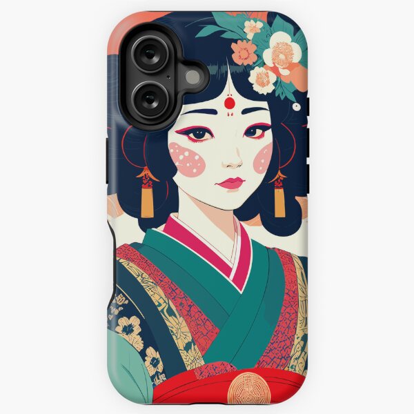 Item preview, Geisha woman japan portrait woman geisha japanese designed and sold by Arctic frame studio.