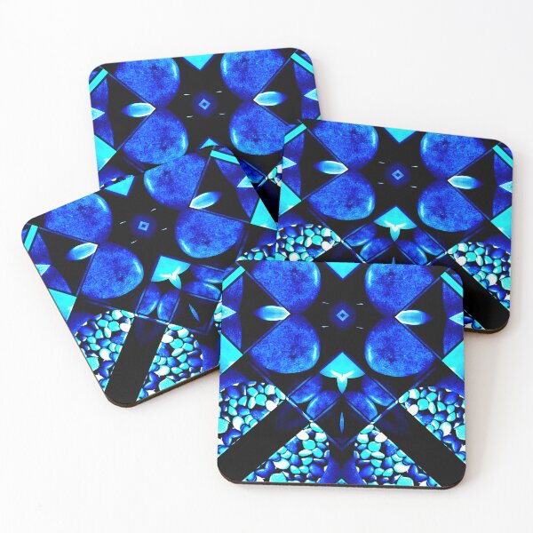 Item preview,  Stunning jewellery stone assortment painting with unique shades of blue - ideal gift idea for jewelry blue stone lovers. designed and sold by Ralek.