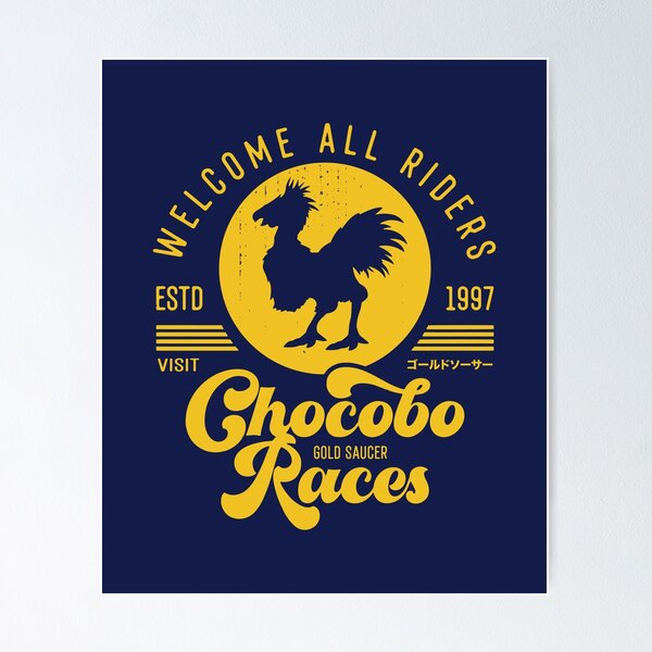 Item preview, Chocobo Races Crest designed and sold by Lagelantee.
