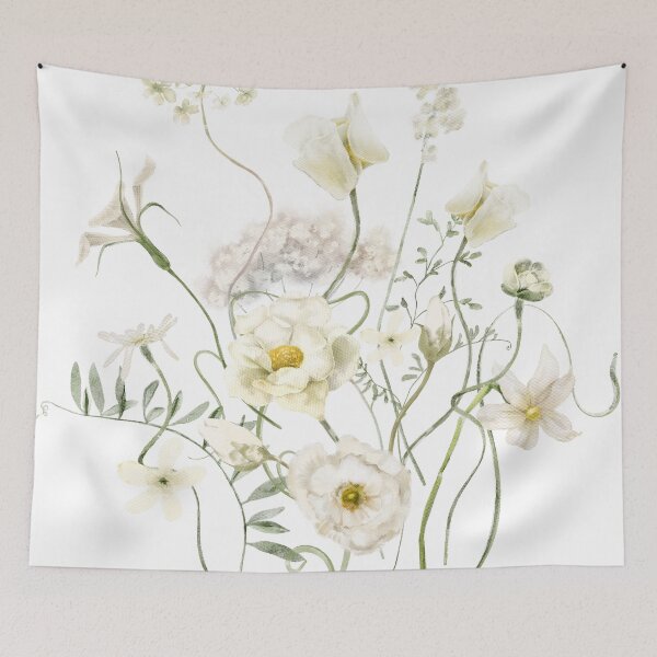 Item preview, Blooming Serenity: Delicate Floral Pastels for a Blissful Touch designed and sold by tranquillus.