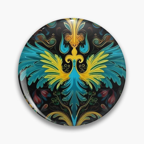 Item preview, Old Russian Fairytale Art Design, Hohloma Inspired designed and sold by MiracleROLArt.