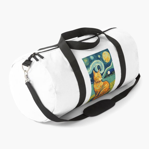 Item preview, Van gogh Starry night Orange Cat designed and sold by Vangoholic.