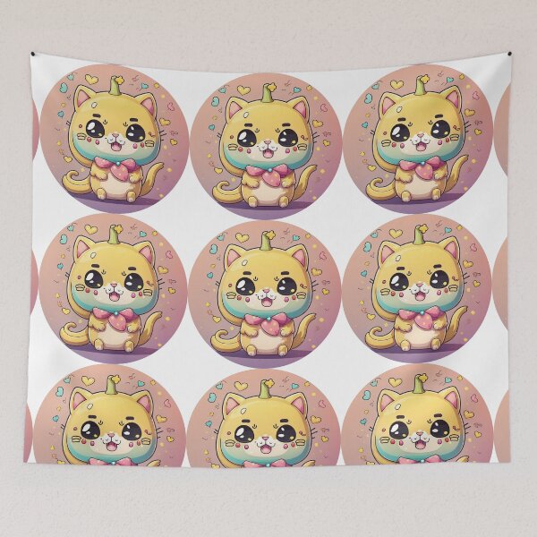 Item preview, Little Chibi Cat Sticker designed and sold by ElminioBrothers.