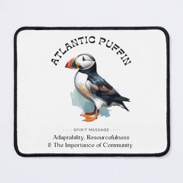 Artikelvorschau, Atlantic Puffin : Spirit Message Series entworfen und verkauft von MTJ-Mushrooms.