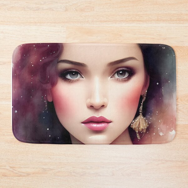 Item preview, Enchanting Woman Watercolor Portrait - Cool Art designed and sold by joejiing.