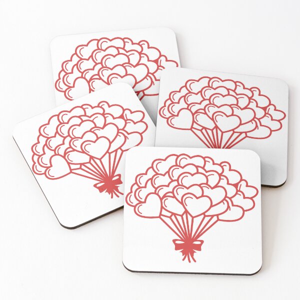 Item preview, heart balloons designed and sold by Plotterzebra.
