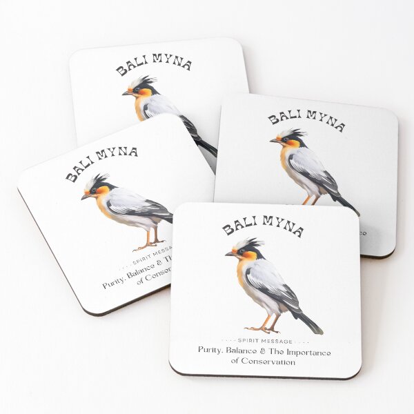 Item preview, Bali Myna : Spirit Message Series designed and sold by MTJ-Mushrooms.