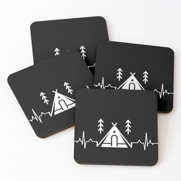 Item preview, heart rate for camping,Camping gang shirt,Camping group shirt, Camping Adventure Shirts designed and sold by Shop28.