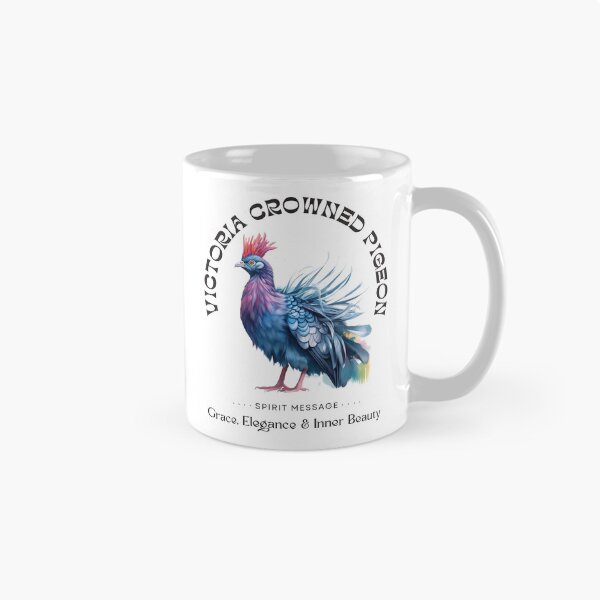 Item preview, Victoria Crowned Pigeon : Spirit Message Series designed and sold by MTJ-Mushrooms.